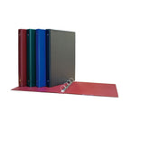 CARPETA FOLIO ESCOLAR 4 ANILLAS 25MM NEGRA | 1 UNIDADES | (GRAFOPLAS)